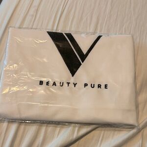 White Cosmetic Pouch